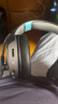 西伯利亚 K02BS2.4G真无线蓝牙游戏耳机头戴式手机低延迟电竞专用三模耳机台式电脑耳机麦克风二合一黑蓝色 实拍图