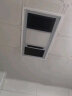 奥克斯浴霸暖风排气扇照明一体 集成吊顶卫生间灯暖风一体浴室暖风机 【琴键开关】高性价比|高效速暖 实拍图