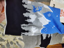 北极绒男童毛衣秋冬儿童毛衣针织衫加绒加厚纯棉打底衫男孩大童装套头衫 蓝色（不加绒） 150码（建议身高140CM左右） 实拍图