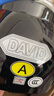 DAVID头盔电动车夏季3c认证哈雷摩托车半盔大头围新国标A男女士夏季通风透气防晒安全帽 黑飞轮长透镜+茶短镜 实拍图