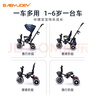 Babyjoey英国儿童三轮脚踏车宝宝可折叠1-5岁自行车轻便童车TT59 公主粉 实拍图