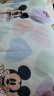 迪士尼（Disney）卡通母婴级针织棉可拆洗豆豆被 男女童幼儿园单被宝宝盖毯被午睡芯纯棉婴儿抱毯包被 五彩迪士尼 150*200cm豆豆被可拆洗【 5斤】 实拍图