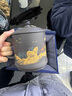 云禅尚陶 紫砂杯 宜兴纯手工紫砂杯男士原矿功夫茶具泡茶杯紫砂茶杯450ml 岁寒三友【彩绘图】非定制 实拍图