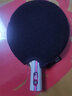 红双喜长胶反胶乒乓球拍正胶生胶反胶乒乓球拍星级球拍 【3星级】正反胶乒乓球拍-直拍 实拍图