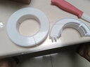 厉弗空调洞装饰盖墙孔洞堵塞器遮挡管套堵盖堵头水管道护口圈预留孔装饰圈遮丑密封盖板 【大号 内径6.5cm 外径11.5cm】 实拍图