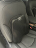 宝马奔驰奥迪汽车头枕腰靠 太空记忆棉车载车用座椅腰托腰枕腰靠垫靠背靠枕护颈枕头 汽车用品大全车内饰品 奥迪Q2/Q3/Q5L/Q7 时尚黑【头枕+腰靠】各1个 实拍图