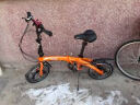 HITO 德国品牌16寸折叠自行车 超轻便携铝合金 变速碟刹 男女成人单车 橙色 晒单实拍图