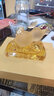 紫杉堡（Chateau d'If）汽车摆件平安葫芦车上饰品高档车载香薰车内装饰用品大全车载摆件 平安是福-浅琥色+龙纹玛瑙珠 实拍图