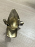途贺（TOHAP） 仿古青铜爵杯锡器复古樽纯铜白酒杯酒具套装合卺婚庆交杯酒分酒器家用中式酒壶帝王杯子 大号青铜爵杯【35毫升】 实拍图
