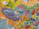 木丸子中国世界地图磁性拼图地理认知早教启蒙开发磁力玩具儿童双面地图 磁性二合一拼图 中国+世界地图 晒单实拍图