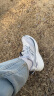 安踏AT957丨女鞋运动鞋夏季复古潮流休闲鞋户外跑步鞋厚底增高徒步鞋 象牙白/芯片灰-1 38 实拍图