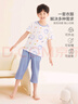 红豆儿童睡衣纯棉夏季薄款空调服男女童短袖套装中大童家居服3317 160 实拍图