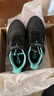安踏男童运动鞋夏季革面大童防水6-16岁小学生跑步鞋子 黑绿 38 内长24.0cm 实拍图
