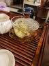 明尊（LIGHTKING）玻璃盖碗茶杯功夫泡茶杯耐热功夫茶具配件 透明三才盖碗F-01 琥珀橙 实拍图