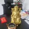 天祥缘 铜财神爷佛像摆件文财神铜像家居客厅财位摆件公司店铺开业礼品 10号财神爷黄铜色 晒单实拍图