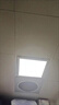 照明换气二合一厨房卫生间带led灯防水静音集成吊顶排气扇300x600 集成吊顶扣板专用 40w-300x300（换气+照明+开关） 实拍图