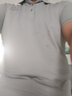 回力polo衫男夏季短袖男速干t恤男夏季透气翻领衣服休闲男装灰色3XL 实拍图