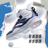 安踏（ANTA）儿童运动鞋男大童2024秋冬百搭小白鞋魔术贴高帮板鞋A12438002 实拍图