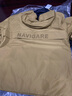 Navigare意大利小帆船男士连帽羽绒服冬季防风休闲男装防泼水时尚高端外套 土黄 M /48 实拍图
