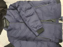 才子（TRIES）【易穿搭】才子男装立领羽绒服冬季新款防风保暖修身短款外套 深蓝色 XL(175/92A) 晒单实拍图