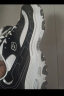 斯凯奇（Skechers）男鞋经典情侣熊猫鞋男子休闲运动鞋厚底缓震老爹鞋 52675/BKW 42 实拍图