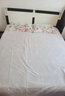 富安娜60支长绒棉床上四件套 纯棉贡缎高端床单全棉被套枕套 双人被罩 熙妍【60支长绒棉】 1.8米 床单款 （被套230*229cm） 实拍图