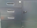 办公室文件柜铁皮柜家用矮柜工具储物柜抽屉带锁柜子杂物收纳柜子 白色偏三保矮柜 晒单实拍图