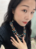 special毛衣链时尚饰品气质长款多层项链女颈链海贝毛衣链锁骨链 小众时尚项链 实拍图