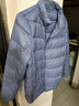 真维斯（JEANSWEST）羽绒服女轻薄短款冬季立领修身保暖显瘦加绒外套女浅蓝色M 实拍图