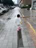 B.Duck小黄鸭童鞋儿童四季雨靴男童防雨鞋女童宝宝水鞋5910粉色26 实拍图