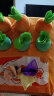 澳贝（auby）儿童玩具男女孩2合1拔萝卜抽纸盒拼插蒙氏早教教具周岁生日礼物 实拍图