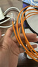 PANDUIT 泛达超六类细网线CAT6A类跳线家用电脑宽带POE监控万兆高速成品线 赤茶橘 3米 实拍图