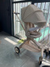 丸丫T6-2遛娃神器婴儿推车可坐可躺轻便折叠双向白金系列香槟金PLUS 晒单实拍图
