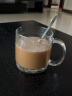 乐美雅 钢化玻璃杯泡茶杯牛奶杯微波炉水杯家用带把耐热茶杯早餐麦片杯 诺卡 380ml 1只 实拍图