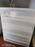 无印良品（MUJI） 聚丙烯抽屉式储物盒 收纳盒 薄型/2层长26*宽37*高16.5 半透明 实拍图