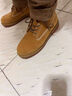 马登工装大黄靴男秋季新款休闲中帮男士马丁靴户外登山靴英伦风靴子 砂黄 （加绒版） 40 (250mm) 男码 实拍图