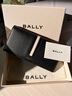 巴利（BALLY）新年礼物送男友新款钱包男士商务简约条纹长款皮革钱包 6304909 黑色 实拍图