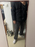 港蒂湾棉服男冬季外套加厚假两件棉衣男士宽松新款潮牌衣服学生保暖棉袄 黑色 2XL -150-160斤左右 实拍图