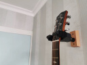 romusic自动锁吉他挂钩墙壁式挂架木吉他尤克里里挂式支架木质底座挂钩 实拍图