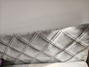 雅丽芳丝床头罩保护套加厚夹棉全包床头套罩通用床头罩木头靠背套 浅灰色菱形格 适合床头长180CM 内(夹棉防撞) 实拍图