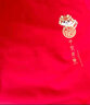 真维斯（JEANSWEST）红色卫衣男女款秋冬季休闲宽松上衣蛇年本命年衣服过新年会定制款 红色 诸事顺遂蛇_K 2XL 【推荐140-160斤】 实拍图