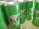 豪铂熊（BearBeer）清爽啤酒500ml*24听 口味淡爽 夏日畅饮 整箱装 德国原装进口 实拍图