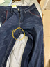 棉致高端牛仔裤男夏季薄款修身直筒弹力男裤潮流裤子男显高易穿搭 02蓝黑 28 实拍图