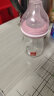 好孩子（gb）婴儿玻璃奶瓶 宽口径玻璃奶瓶 拥抱系列 180ml 粉色 实拍图
