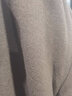 无印良品（MUJI）女式 羊毛混 长款大衣 毛呢外套女款秋季 BDA15A2A 深咖啡色 XL 165/92A 实拍图