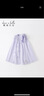 戴维贝拉（DAVE＆BELLA）儿童连衣裙薄款中大童裙子女童宝宝公主裙夏季新款洋气童裙 浅紫色DB2234181 90 cm（建议身高80-90cm） 实拍图