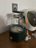 小壮熊 恒温泡奶水壶 婴儿水壶调奶器 冲泡奶粉机温奶壶 全玻璃 绿1.5L 实拍图