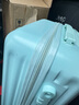 袋鼠（KANGAROO）子母箱行李箱高颜值女小型轻便旅行箱拉杆箱拉杆箱男生密码登机箱 天蓝（916潮流款） 20英寸 （可上飞机免托运） 实拍图