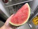 京觅 陕西甘美西瓜4k西瓜 1粒净重7-9斤 无籽/有籽 皮薄酥脆新鲜多汁 实拍图