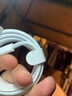 Apple苹果原装正品数据线PD快充线20w充电器苹果配件 15/16充电套装 二手原装充电器 99新双头USB-C数据线（2米） 实拍图